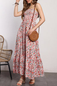 Summer boho floral dress