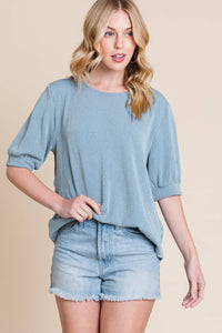 PUFF SLEEVE TEE